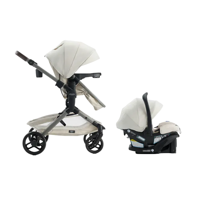 Graco Modes Nest Travel System, 2025, Soft Almond