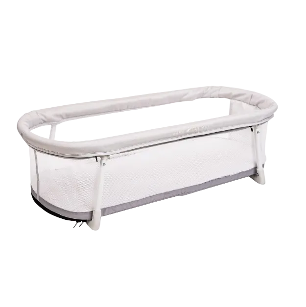 Baby Delight Snuggle Nest Portable Infant Bassinet, Driftwood Grey