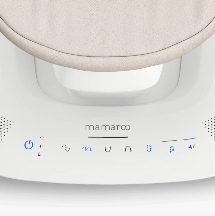 UPPAbaby Mamaroo Smart Swing, Charlie (Sand Melange)