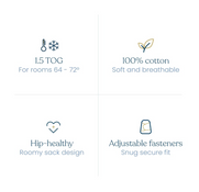 Shop Halo SleepSack Swaddle, Baby Blue, Newborn at GoodBuy Gear