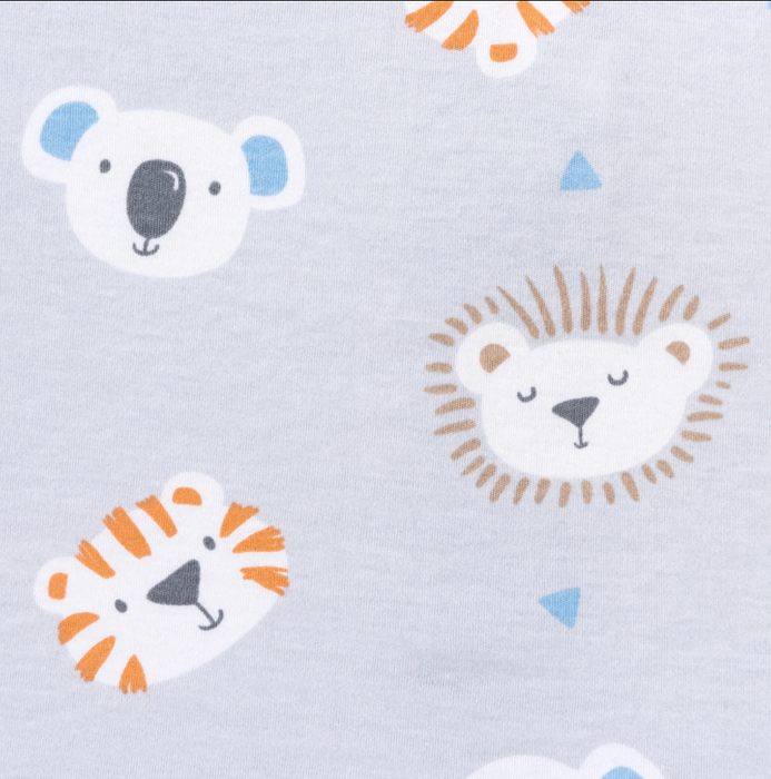 Halo SleepSack Swaddle, Lions , Tigers and Bears, Newborn