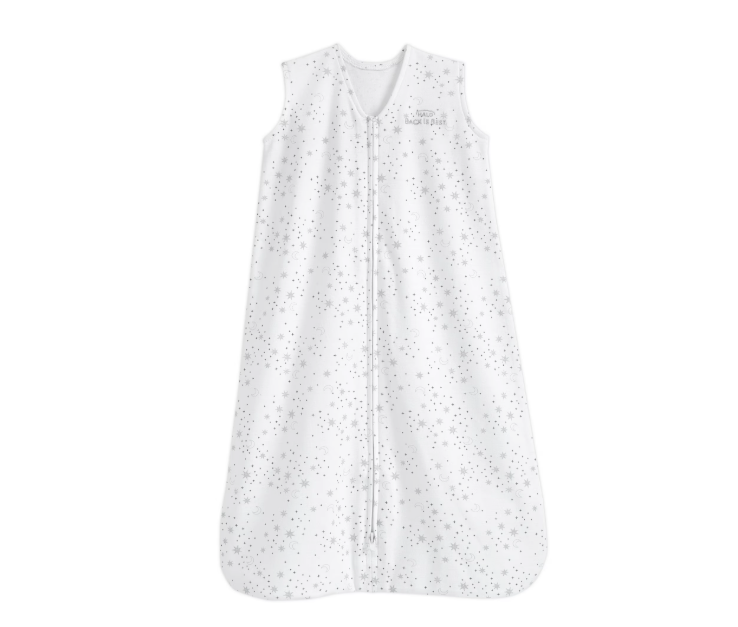 Shop Halo Cotton Sleepsack, Medium, Midnight Moons Gray at GoodBuy Gear