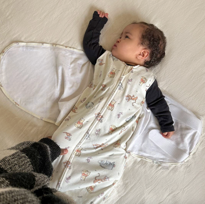 DRAFT - Halo SleepSack Swaddle, Small 3-6 Months, Winnie the Pooh Frolic