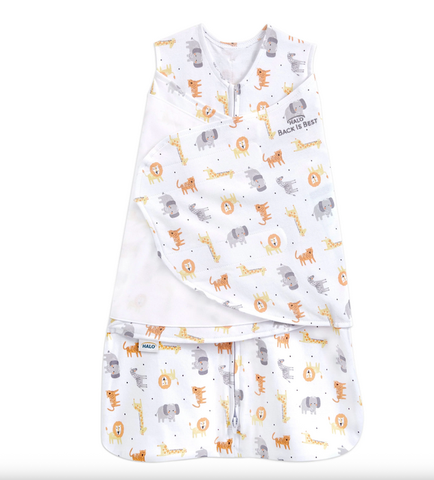 Halo SleepSack Swaddle, Jungle, Small