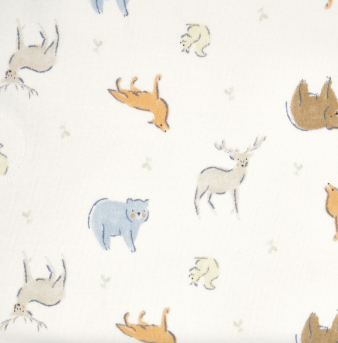 Halo SleepSack Swaddle, Small, Forest Friends