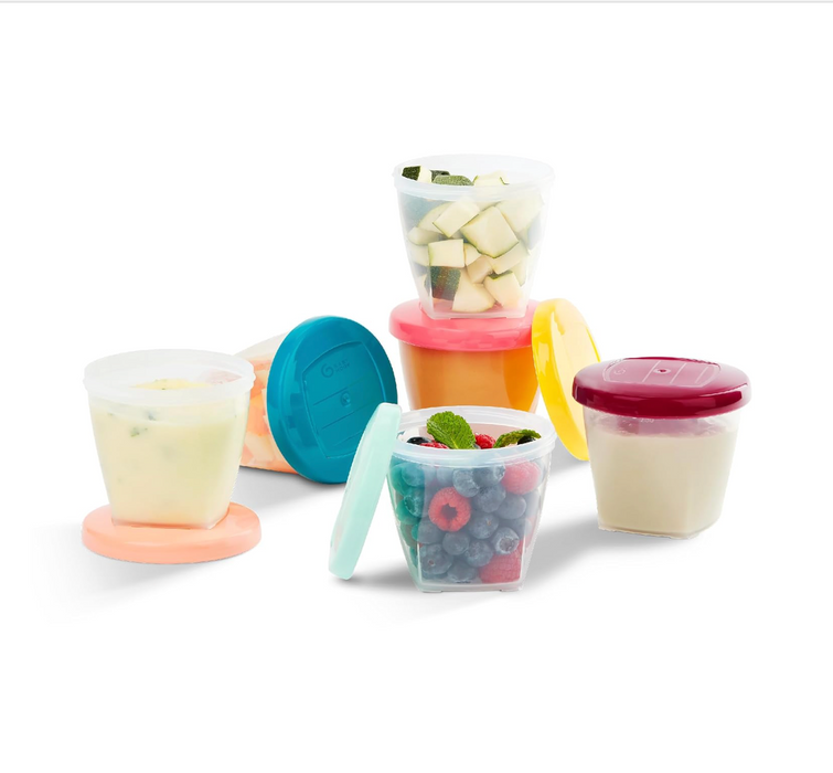 Shop Babymoov Babybols Food Storage, 24 Pack (4oz/6 Pack|6oz/6 Pack|8.45oz/12 Pack) at GoodBuy Gear