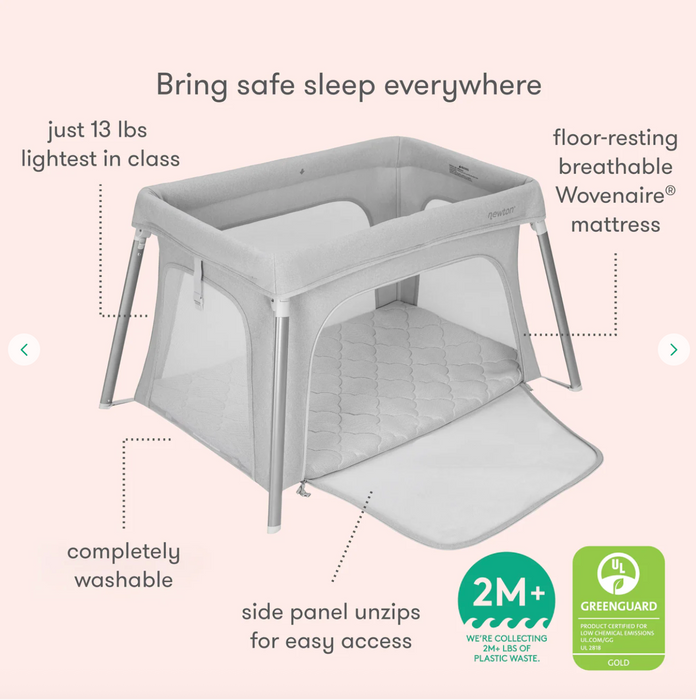 Newton Travel Crib and Playard, 2024, Compact