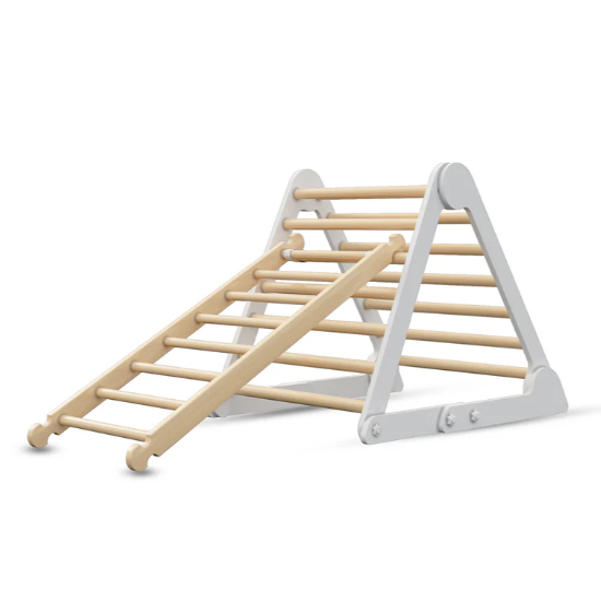 Shop Little Partners Climbing Ladder, Soft White with Natural at GoodBuy Gear