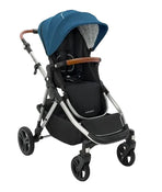 Shop Mockingbird Single to Double 2.0 Stroller, Sea, Watercolor Drops, Silver With Penny Leather, 2025 at GoodBuy Gear