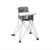 Shop Bright Starts Pop 'N Dine Portable High Chair, Grey at GoodBuy Gear