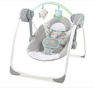 Shop Ingenuity Comfort 2 Go Compact Portable Baby Swing, Fanciful Forest at GoodBuy Gear