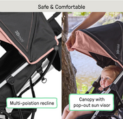 Shop Ingenuity 3D Mini Convenience Stroller, Dusty Rose Pink at GoodBuy Gear