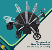 Shop Safety 1st Summit Wagon Stroller, 2023, Wave Runner at GoodBuy Gear