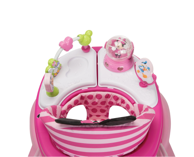 Shop Disney Baby Minnie Mouse Music and Lights Baby Walker, Glitter Minnie at GoodBuy Gear