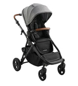 Shop Mockingbird Single to Double 3.0 Stroller, 2025, Heather Grey, Charcoal with Penny Leather at GoodBuy Gear