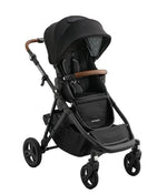 Shop Mockingbird Single to Double 3.0 Stroller, 2025, Black Windowpane, Charcoal with Penny Leather at GoodBuy Gear