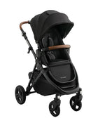 Shop Mockingbird Single 3.0 Stroller, 2025, Charcoal with Penny Leather, Solid Black at GoodBuy Gear