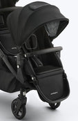 Shop Mockingbird 2nd Seat Kit 3.0, Black Windowpane, Charcoal with Black Leather at GoodBuy Gear