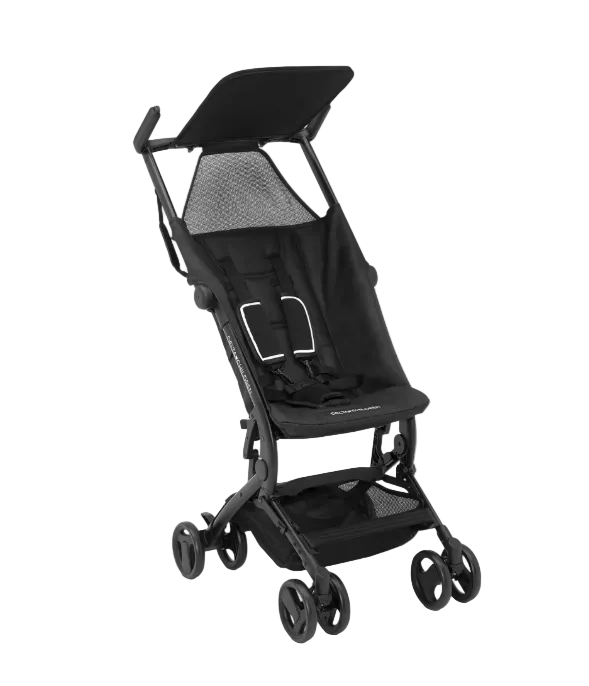 Delta Children The Clutch Travel Stroller, 2025, Black