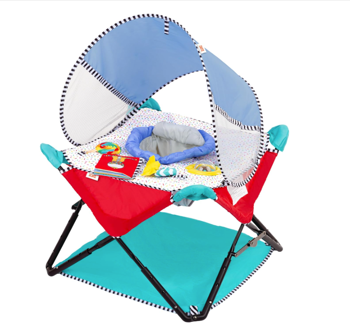Bright Starts Pop 'N Jump Portable Activity Jumper, Sweet Treats