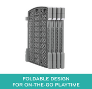 Shop Evenflo Versatile Play Space Adjustable Play Area, 8 Panel, Cool Gray at GoodBuy Gear