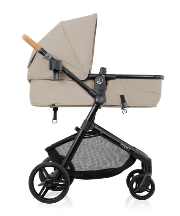 Evenflo Pivot NXT Stroller, Latte Tan