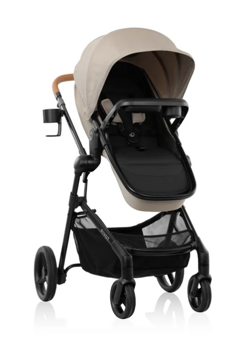 Evenflo Pivot NXT Stroller, Latte Tan