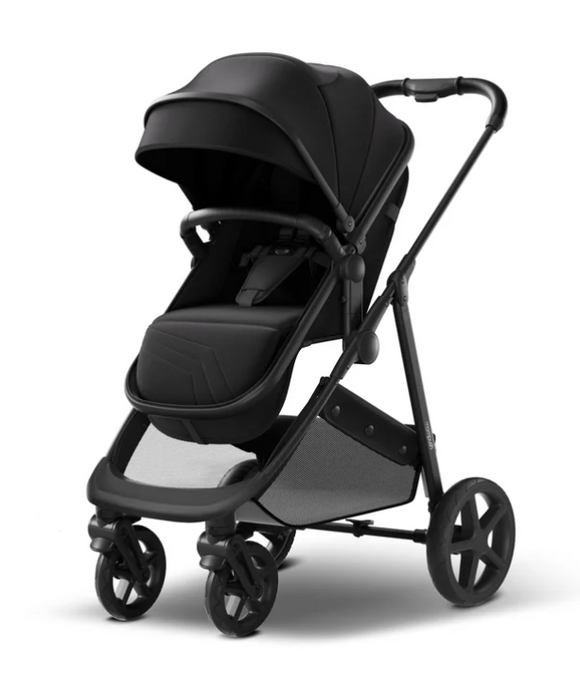 Mompush Wiz Stroller, 2024, Black