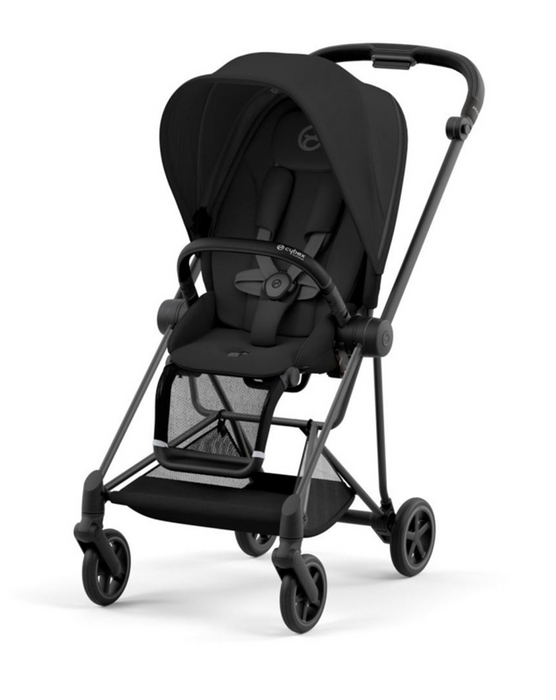 Cybex Mios3 Stroller, 2024, Matte Black, Sepia Black