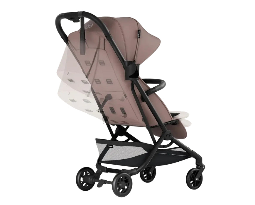 Mompush Velo Lightweight Travel Stroller, 2025, Pink