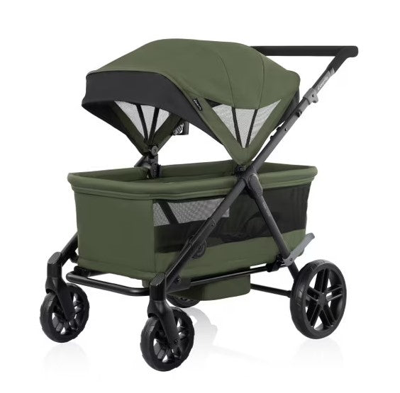 Evenflo Omni Crew 3-in-1 Stroller Wagon, Pistachio Green