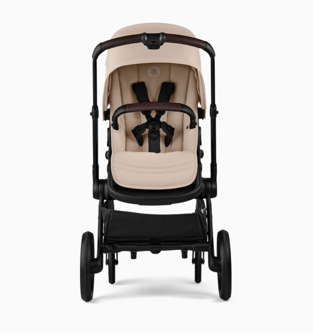 Bugaboo Kangaroo Single To Double Stroller, 2026, Black, Desert Taupe, Desert Taupe