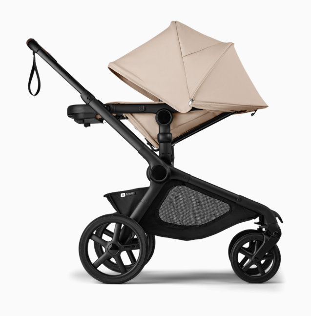 Bugaboo Kangaroo Single To Double Stroller, 2026, Black, Desert Taupe, Desert Taupe