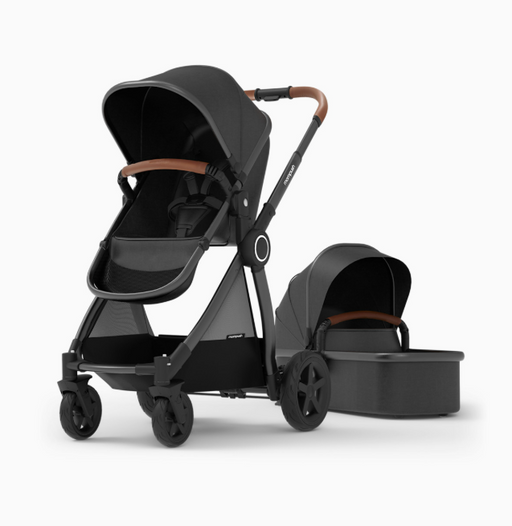 Shop Mompush Ultimate 2 Baby Stroller with Bassinet, 2026, Black with Black Frame at GoodBuy Gear