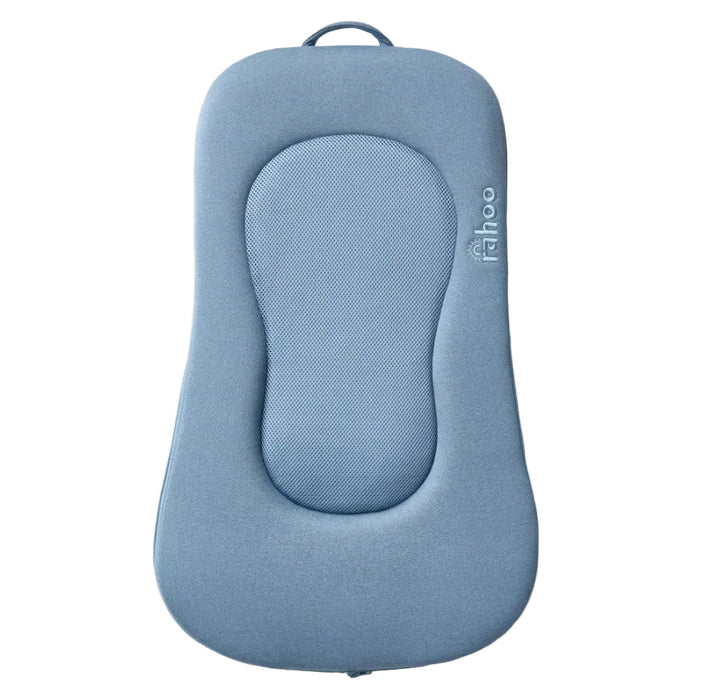 Rahoo Baby Learn & Lounge 3-in-1 Newborn Lounger, Saltwater Blue