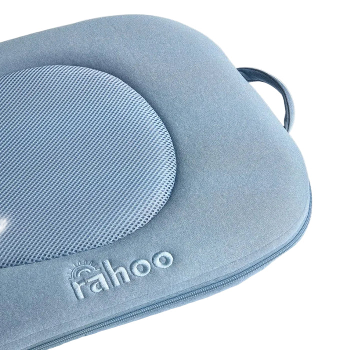 Rahoo Baby Learn & Lounge 3-in-1 Newborn Lounger, Saltwater Blue