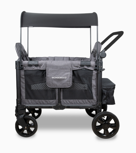 Wonderfold W4 Elite Pro Stroller Wagon, 2025, Charcoal Grey