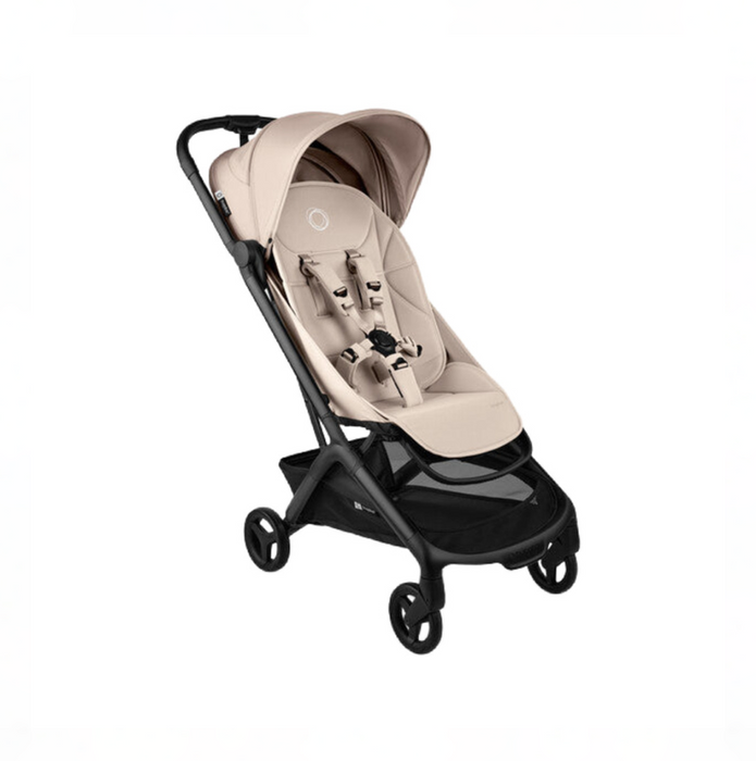 Bugaboo Butterfly 2 Stroller, 2025, Black, Desert Taupe, Desert Taupe