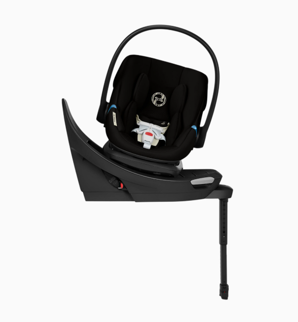 Cybex Aton G2 Swivel Infant Car Seat with Load Leg Base, Moon Black, 2026
