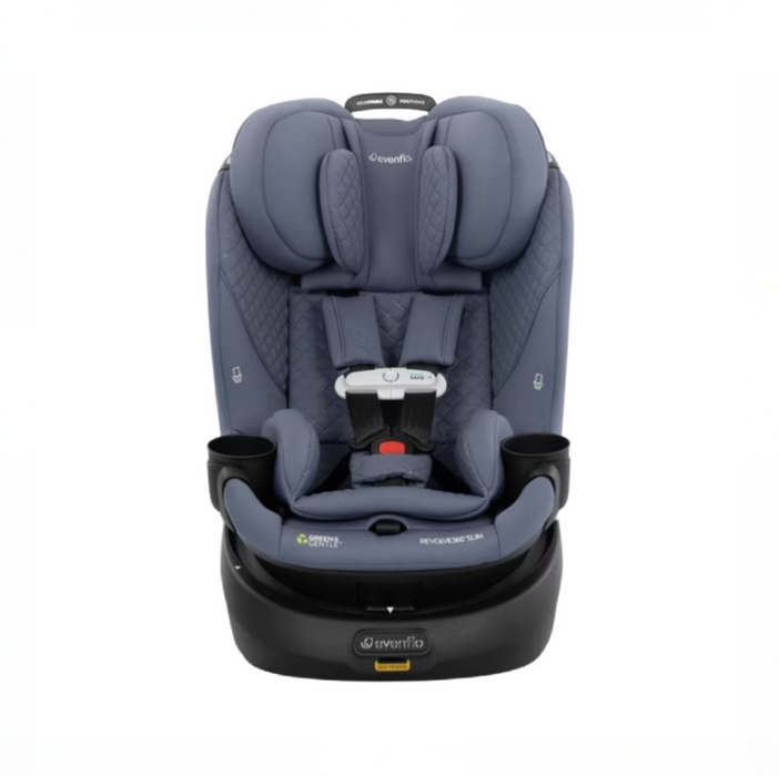 Evenflo Revolve 360 Slim 2-in-1 Rotational Car Seat With SensorSafe, 2026, Flint