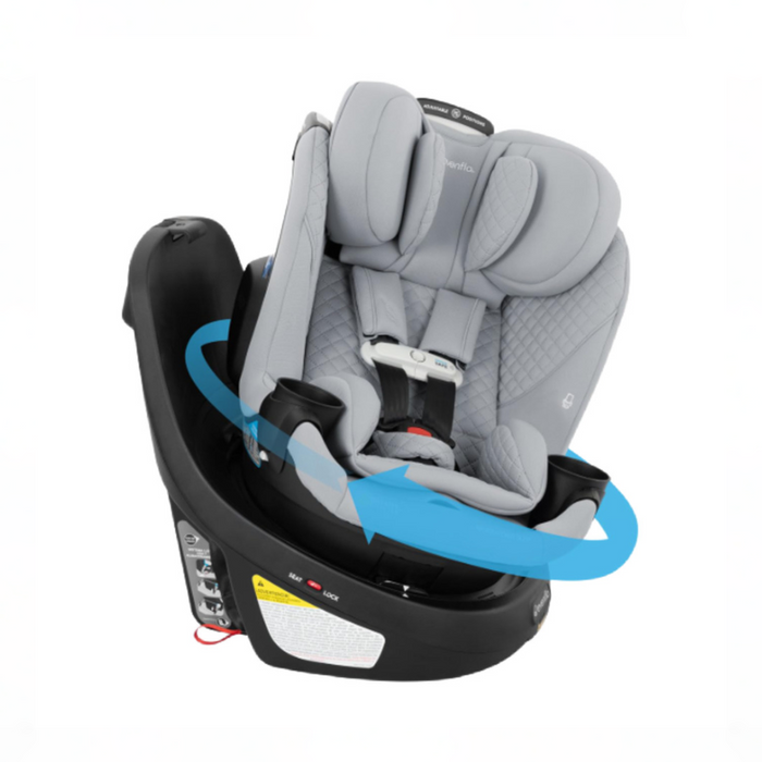 Evenflo Revolve 360 Slim 2-in-1 Rotational Car Seat With SensorSafe, 2025, Quartz