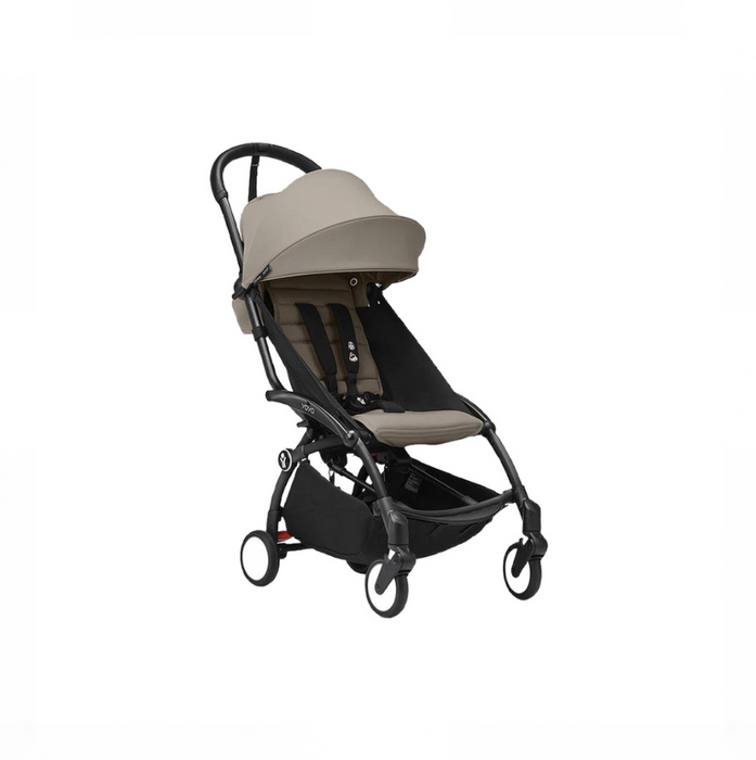 Stokke YOYO3 Complete Stroller, 2025, Black, Taupe