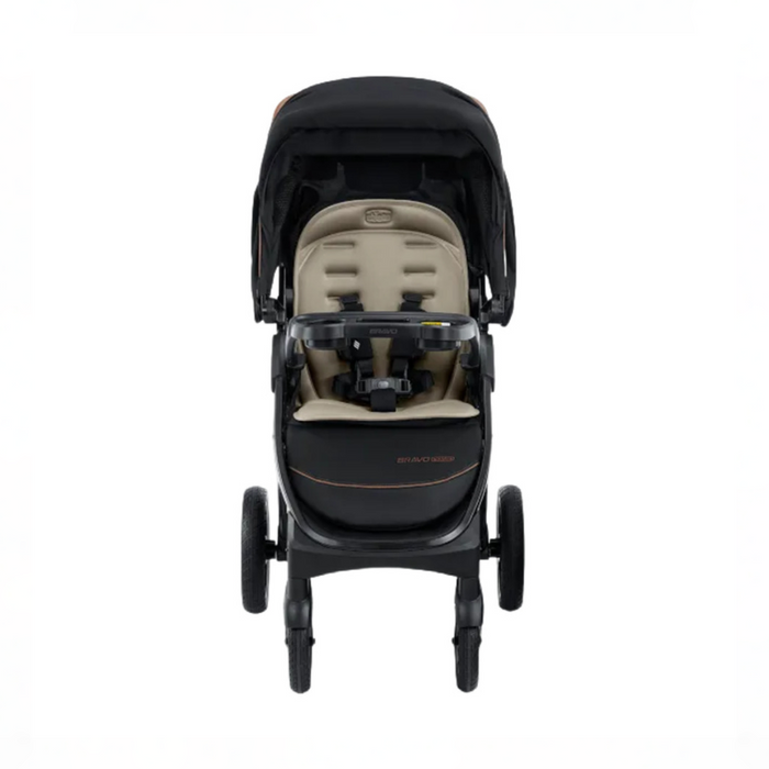 Chicco Bravo Primo ClearTex Travel System Stroller, 2025, Somerset