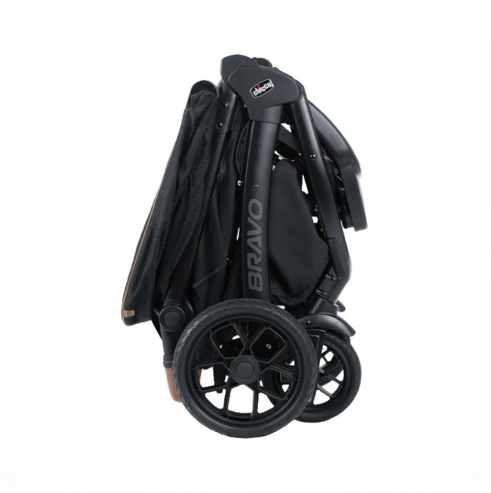 Chicco Bravo Primo ClearTex Travel System Stroller, 2025, Somerset