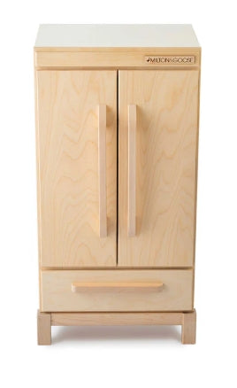 Milton & Goose Wooden Essential Play Refrigerator, Natural