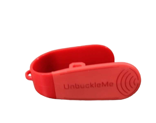 UnbuckleMe Car Seat Buckle Release Tool, Single Pack, Red