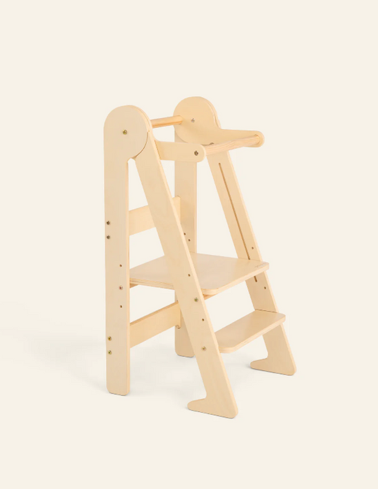 Piccalio Mini Chef Foldable Helper Tower, Natural