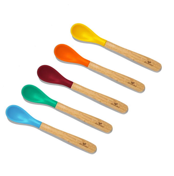 Shop Avanchy Bamboo Spoons Thin/Long, 2 Pack, Colors May Vary at GoodBuy Gear