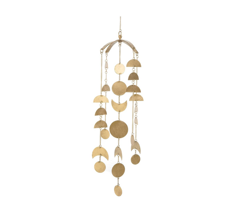 Crane Baby Luna Brass Finish Ceiling Hanging, Luna