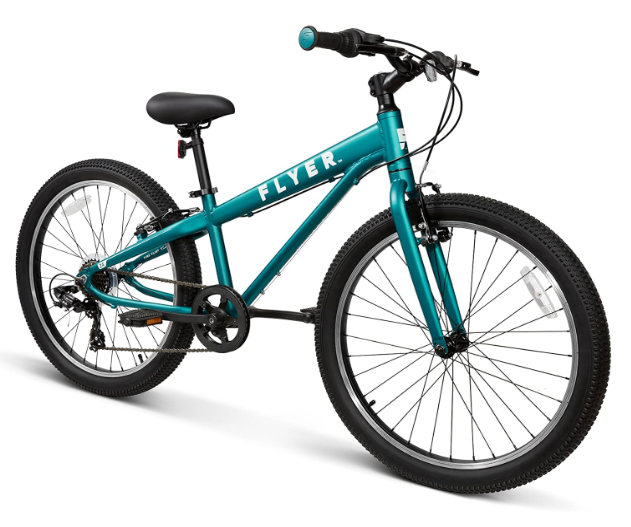 Radio Flyer Flyer 24'' Kids Bike, Teal